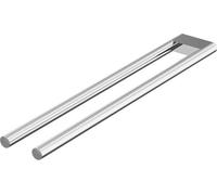 Porte-serviettes Steinberg Série 480, à 2 bras, 450 mm, en acier inoxydable, 4802550