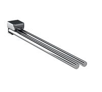 Porte-serviettes tendance emco, pivotant, 350 mm, chromé, 025000135