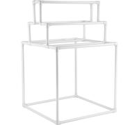 Porte-serviettes VEVOR en PVC 8 barres Outdoor, porte-serviettes autonome Poolhandtücher, séchoir à linge pour couvertures piquées à l'intérieur et à l'extérieur, idéal pour salle de bains Spa, blanc