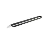 Porte-serviettes Zone Denmark Rim Noir 70x7,5x2,5 cm
