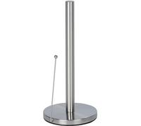 Porte Sopalin Clayton, Porte Essuie Tout Vertical Avec Barre De Maintien, Acier Inox, 15x33 Cm, Argent Mat - Wenko