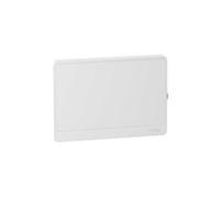 Porte Styl blanche pour panneau de contrôle / bloc de commande et coffret de répartition Resi9 - 18 modules - 1 rangée