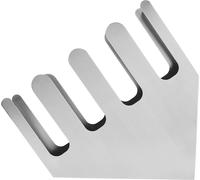 porte-tasses à 4 compartiments en acier inoxydable Distributeur de gobelets en papier Rack de stockage pour tasses à café, thé et boissons