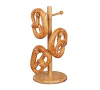 Porte tasses en bambou Présentoir à saucissons 6 branches Antidérapant 275 g