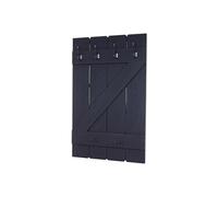Porte tasses HWC-D13, tableau mural, 6 crochets 91x60cm gris foncé