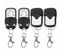 Porte télécommande, 4pcs 433.92MHz Universel Clonage Gate Opender Remote Control Duplicator pour la Porte de Garage de Voiture