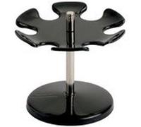 Porte-timbres rond, 8 tampons, noir, (51008-90)