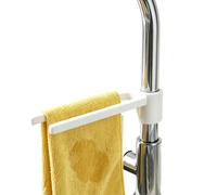 Porte-torchon réglable sans perçage | Égouttoir à vaisselle pour évier de cuisine, bureau, salle de bain, hôtel, dortoir