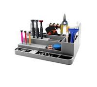 Porte-tournevis - Rangement multi-compartiments robuste | Rangement d'outils de réparation de téléphone portable - pour établi à domicile, magasin, téléphone, tablette, ordinateur
