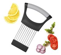 Porte-tranche D'oignon, Hachoir À Citron, Trancheur De Cuisine, Outil De Trancheur Multifonctionnel, Support De Coupe-légumes, Coupe-viande D'oignon, Trancheuse De Pommes De Terre Et De Tomates, Assis