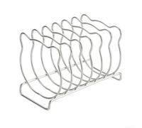 Porte-Tranches Métal pour robuste Cuisine 15x9x9cm Porte-Tranches | Acier inoxydable pour robuste, design mignon, compatible air fryer, 15cm de long, lavage facile