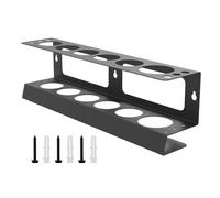 Porte-tube de mastic organisateur mural canettes aérosol, bouteille | Stockage de bouteilles de spray scellant de graisse en bouteille avec embout pour atelier, garage et désert