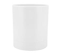 Porte Ustensiles, Support de Rangement pour Ustensiles de Cuisine, Chariot à Ustensiles Rotatif à 360 °, Organisateurs de Comptoir de Cuisine et Conteneur de Stockage de Vaisselle(Blanc)