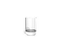 Porte-verre rond emco, en verre de cristal, 432013900, Couleur: blanc