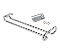 Porte-verres à pied suspendu EMUCA longueur 280 mm en acier chromé - 8930011 Chromé G
