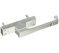 Porte Verrou flotté aufliegend Flèche, rectangulaire, gauche, Hub 23 mm, argent anodisé - 1 pièce