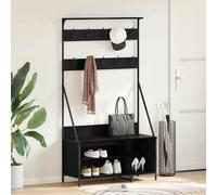Vidaxl Porte-Vêtements Avec Étagère Chêne Artisanal 100 X 41 X 184 Cm
