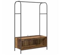 Porte-vêtements moderne - vidaXL - 100x44x160 cm - Bois d'ingénierie - Vieux Bois - Capacité 100 kg