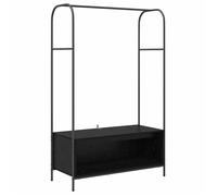 Porte-vêtements moderne - vidaXL - 100x44x160 cm - Chêne Noir - Bois d'ingénierie - Capacité 100 kg - Finition lisse