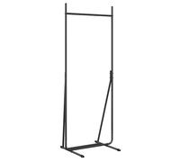 Porte-vêtements moderne - vidaXL - Noir - Acier - 62x48x158 cm - Design minimaliste - Rangement spacieux - Durable