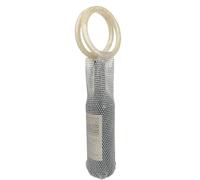 Porte-vin réutilisable : accessoire élégant et facile à transporter, poignée aspect marbre, poche en maille légère et fond renforcé, matériau synthétique durable pour les dîners