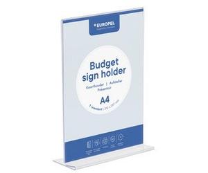 Porte-visuel Budget, A5, droit