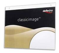 Porte visuel mural format A3 horizontal - Dimensions L42 x H33 x P0,7 cm G