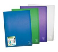 Porte-vues 2nd Life A4 - ELBA - 80 vues - Coloris assortis