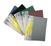 Porte vues - 3A - 931325 - Assortiment de couleurs - 80 pochettes - Ouverture 180°