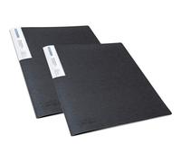 Porte-Vues - 40 Vues - 20 Pochettes - A4 - Noir - Lot De 2 - Rapesco