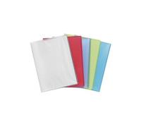 Exacompta Protège-documents Chromaline – polypropylène semi-rigide 20 vues A4, couleurs assorties