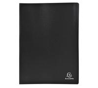 Protège-documents Opak Exacompta polypropylène A4 100 pochettes - 200 vues - Noir