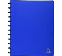Porte vues - Exacompta - 60 vues - Rechargeable - Amovible - Bleu