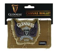 Portefeuille homme - GUINNESS - Guinness Marron - Fermeture scratch - Polyester - Porte-monnaie zippé