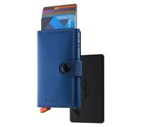 Portefeuille traçable mince en cuir - 9 cartes - Protection RFID - Tracker CARD rechargeable inclus
