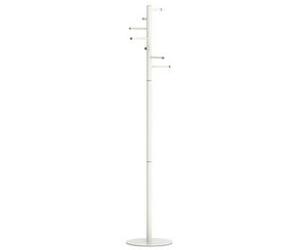 Portemanteau caurus, hauteur: 1.770 mm, blanc