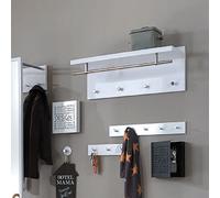 Portemanteau mural 75x26x30 cm blanc