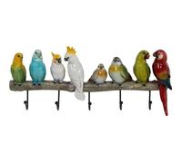 Portemanteau mural oiseaux exotiques Kare Design