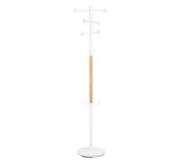 Portemanteau Oria blanc/bois