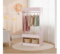 Portemanteau pour enfants Vestnes 120 x 63 x 38 cm rose