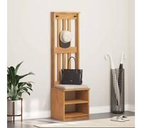 vidaXL Portemanteau SANDENS 45x40x159,5 cm bois massif pin