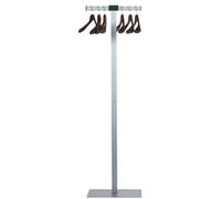 Portemanteau Unilux Spirit gris métal + 6 cintres