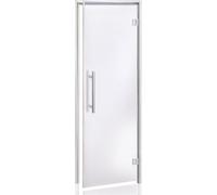 Portes de douche Benelux, finition mate - Verre mat, blanc / 70 x 210 cm