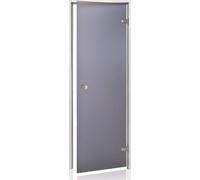 Portes de hammam Scan Matt - Verre gris mat / 80 x 210