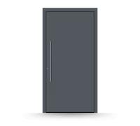 Portes d'entrée Schüco Colmar, gris anthracite structuré, 870 x 1900 mm, verrouillage Secure 3, configurable individuellement