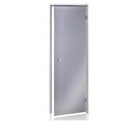 Portes pour hammam Scan - verre gris / 70 x 210