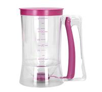 Porteur de Pâte, Distributeur de Pâte à Gâteau, Gobelet Doseur 900 Ml, Distributeur de Pâte avec Couvercle et Balance pour Crêpes Muffins Gaufres Cupcakes