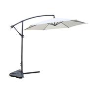 PORTICCIO - Parasol déporté octogonal Ø 300 cm écru