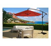 Porticcio Terracotta : Parasol Déporté Ø 300cm Marron