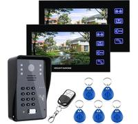 portier vidéo 7 pouces, caméra étanche, fonction interphone, SY816MJK12